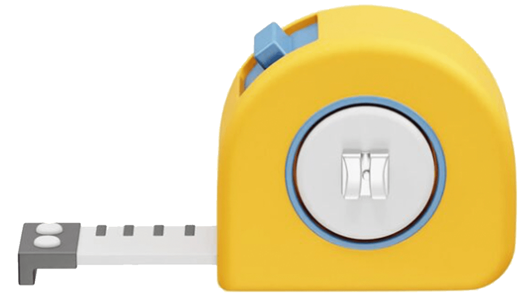 Cinta métrica para medida especial